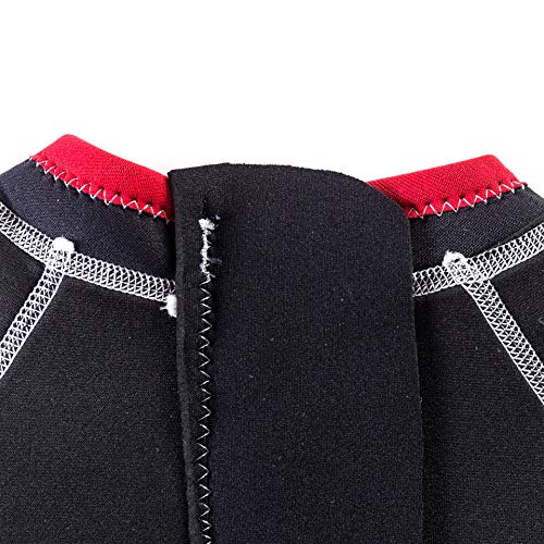 Kids Wetsuit For Boys Girls Toddlers By Scubadonkey | Wetsuit For Kids In 2.5Mm Neoprene Upf 50+ | Meets Cpsc Safety Requirements (Red,6) #TOP5