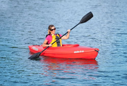 SUNDOLPHIN Sun Dolphin Aruba SS Sit-in Kayak (Red, 8-Feet)