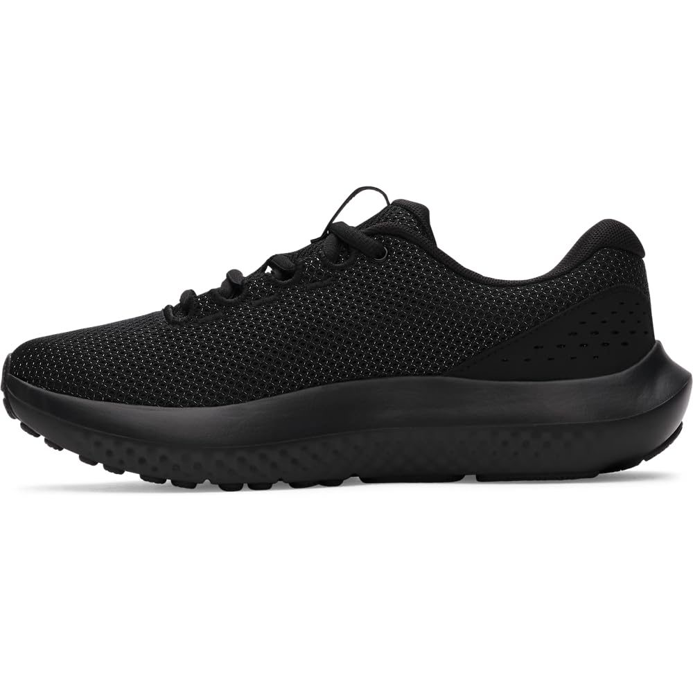Under Armour UA W Charged Surge 4 Chaussures de sport pour femmes, baskets légères et respirantes, noir/​noir/​noir , 39 EU