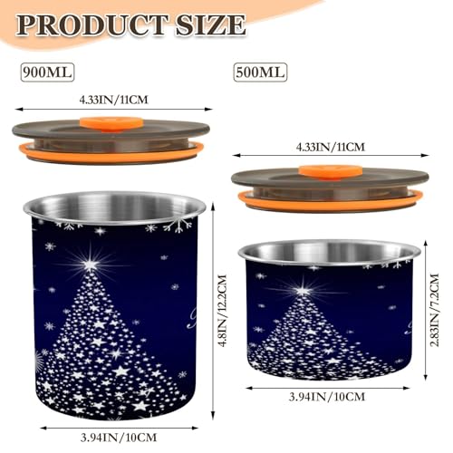 Envase Hermético Acero Inoxidable para Cocina 30oz miniatura 2