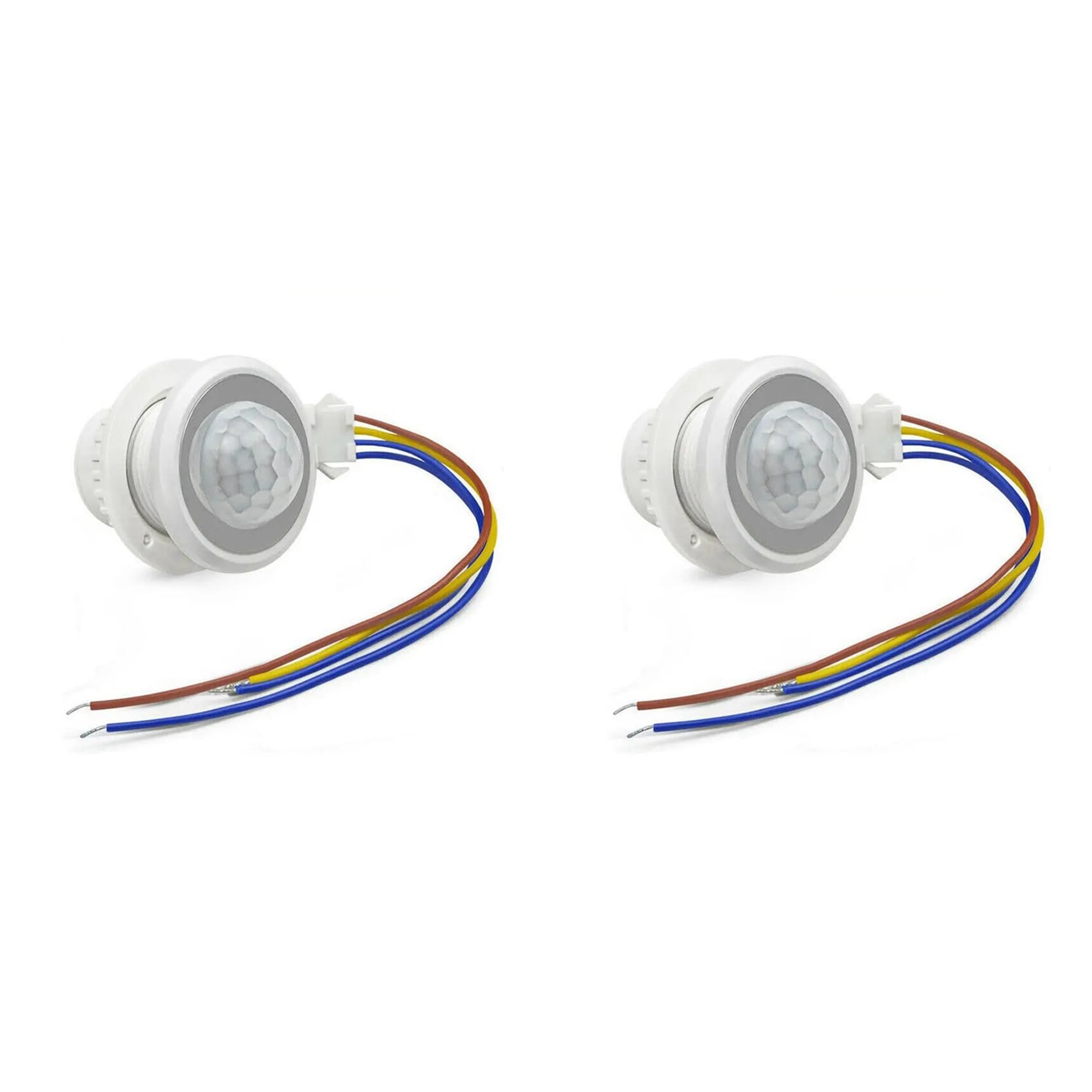 Hfgdnchva Light 2X Motion Sensor Switch Ac85-265V Pir Sensor For Ing Time Delay Adjust Movement Detector Lamp