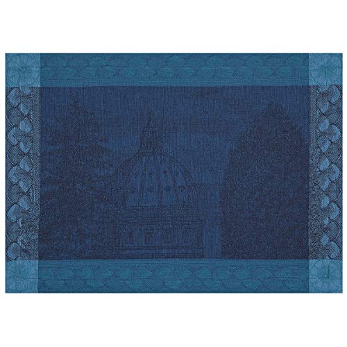 Le Jacquard Francais 25662 Lot de 2 Sets de Table Symphonie Baroque Crepuscule Lin 50 x 38 cm