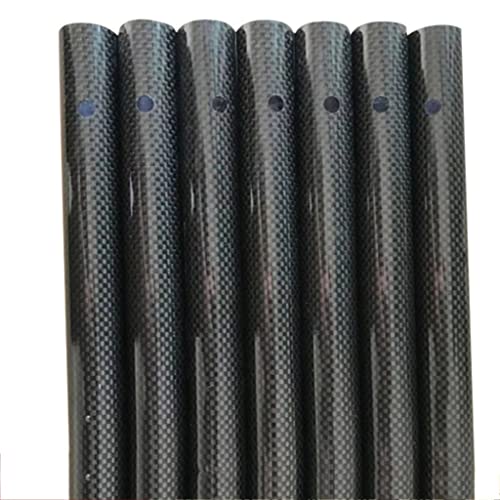 JEEIJ Tubo Tondo in Fibra di Carbonio 1 Pz 3K