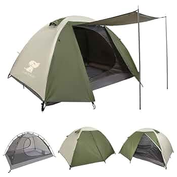 テント 2人用 超軽量 コンパクト 二重層 ナイロン キャンプ アウトドア 61ijmtTaH7L._UF350,350_QL50_.jpg