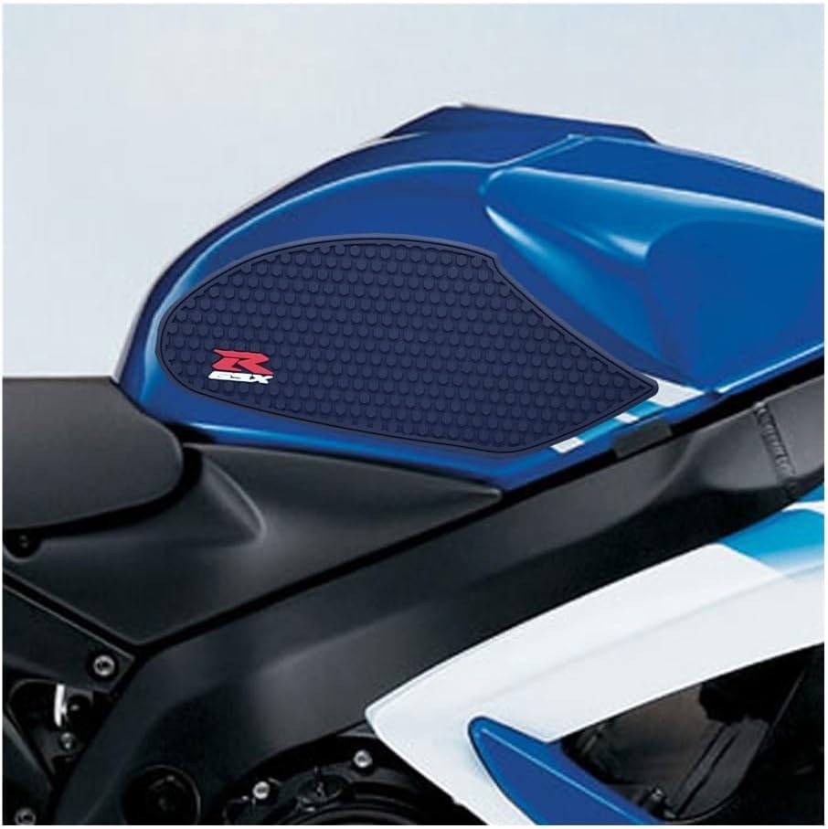 Fuel Tank Traction Pad for GSXR600 GSXR750 GSX-R GSXR 600 750 2006 2007 Tank Pad Knee Grip Rubber Protector Black Exclusive