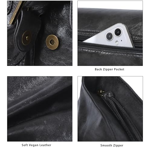 Image of Angel Kiss Purses and Handbags for Women,Vegan Leather Hobo Purses Crossbody Hobo Bag Tote Satchel Handbags