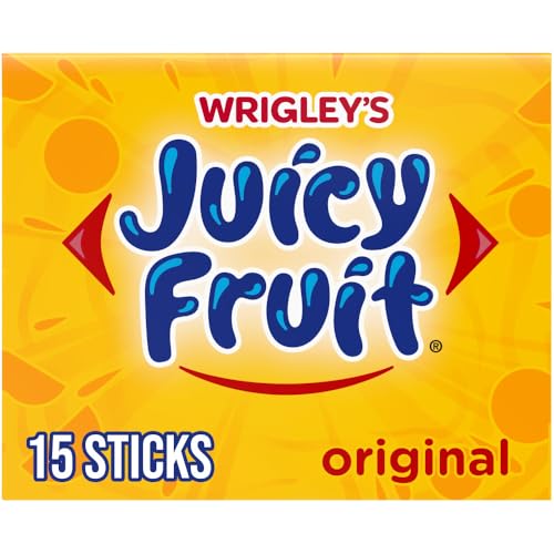 Wrigley's, Juicy Fruit Gum, 15-ct
