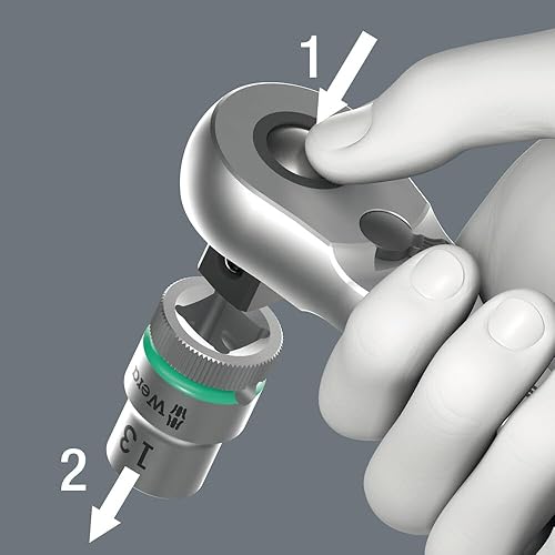 Miniatura 7 de Wera - 8003 B Zyklop Metal Trinquete 38 Full Metal Ratch (5004033001)