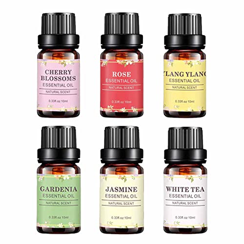 Conjunto de óleos essenciais | Óleo Essencial de Fragrância Natural Conjunto de Óleos Essenciais Flo