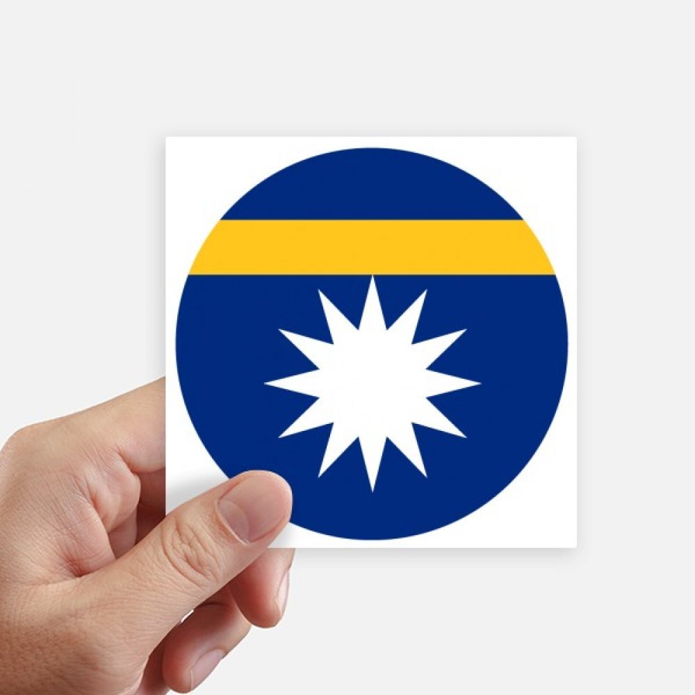 Sticker Nauru pour ordinateur portable et décoration de moto urbaine