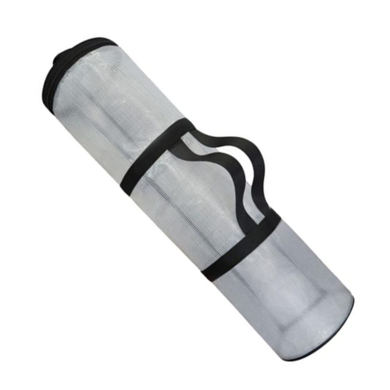 KOMBIUDA Cylindrical Christmas Wrapping Paper Storage Bag Organizer Handle for Holiday Wrap Easy Access and Convenient Hanging for Seasonal Storage