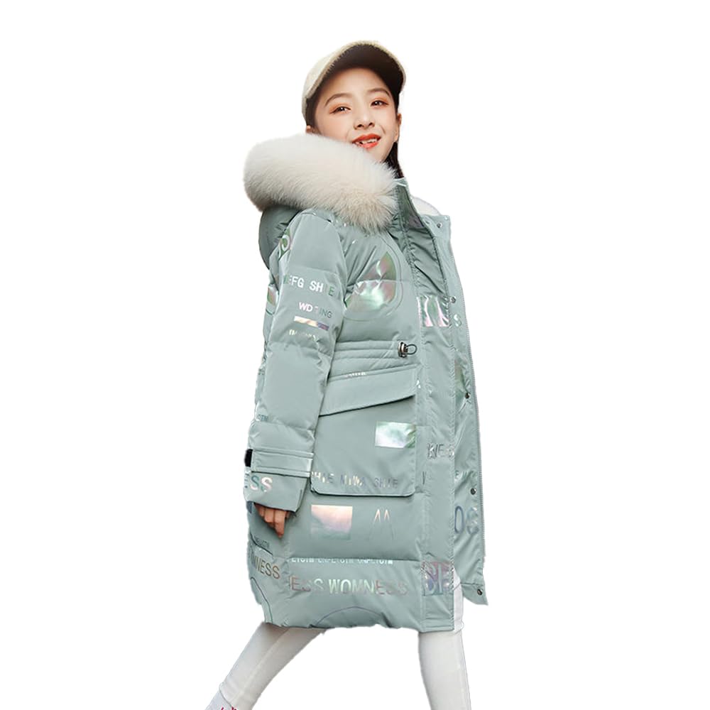 Chaqueta de invierno para niños, parka de invierno para niños, con capucha de piel, parka cálida, abrigo de invierno para exteriores, chaquetas+para+chaqueta de nieve para niñas, abrigo de invierno