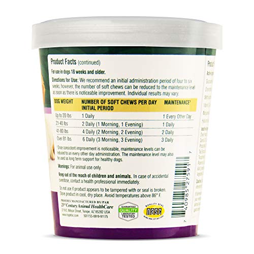 PetNC Natural Care Hip and Joint Soft Chews for Dogs, 90 Count,Liver,0.03 pounds - Image 7