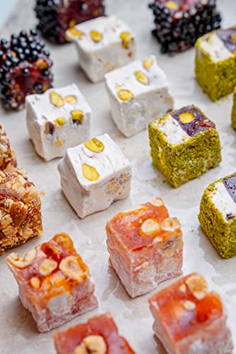 Mughe Gourmet Luxury Sultan Pistachio Turkish Delight Candy Elegant Gift Tin Box thumb #4