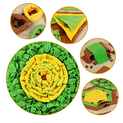 HOPET Snuffle Mat for Large Dogs, Slow Feeder Dog Puzzle Toys Interactive Sniff Feeding Training Mat for Puppy Treats… - Image 3