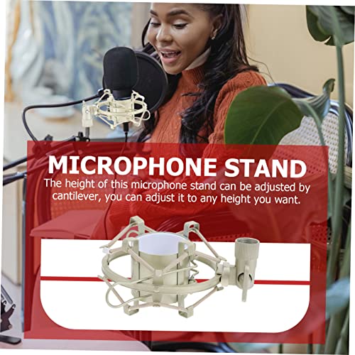 SUPVOX Suporte De Microfone De Montagem Antichoque Suporte De Microfone De Mesa Suporte De Microfone