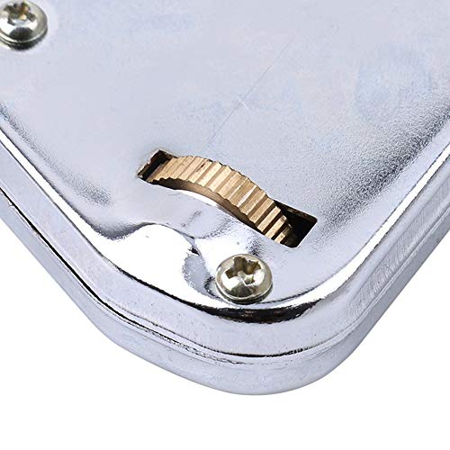 28-teiliges Dietrich Set mit transparenten Vorhängeschloss/Sicherheitsschloss und Lockpick-Pistole und 5-in-1 Kreditkarte Lockpicking-Set