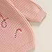 Infant Newborn Baby Christmas Sweater Cute Candy Cane Warm Knitted Sweater Top Toddler Fall Winter Clothes (Pink Jolly, 0-3 Months)