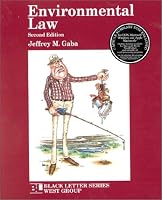 Gaba's Black Letter on Environmental Law (Black Letter Series) 0314260552 Book Cover