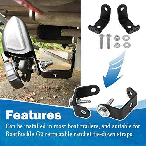 image for E-cowlboy for BoatBuckle G2 Universal Strap Mounting Bracket Kit #F142