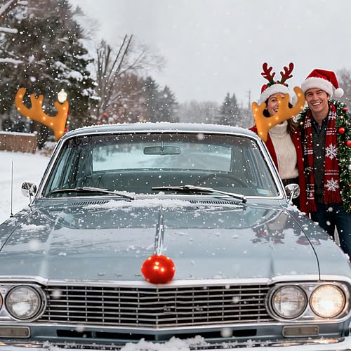 Décoration de Noël pour voiture avec fixation SUV stable - 3