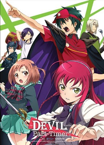 Great Eastern Entertainment The Devil Is a Part-Timer - Desplazamiento de pared visual clave con licencia oficial