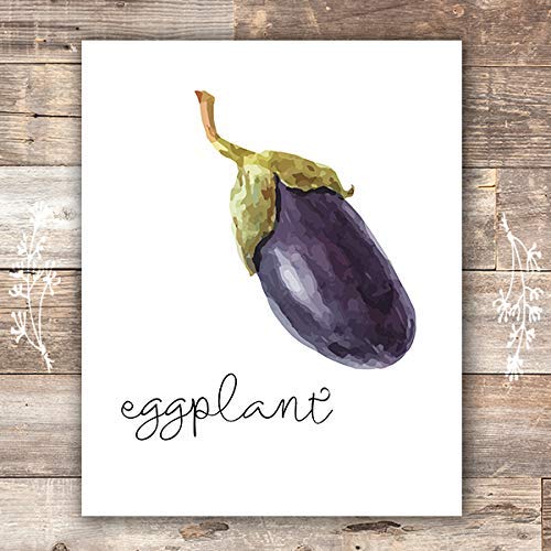 Kitchen Wall Decor Art Prints - Botanical Prints - (Set Of 6) - Unframed - 8X10S #TOP5