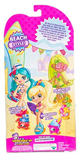 Muñeca Shopkins Shoppies S7 Single Pack Surf miniatura 3