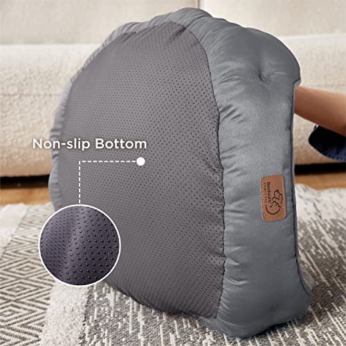 Bedsure Small Dog Bed For Small Dogs Washable - Round Cat Beds For Indoor Cats, Round Pet Bed For Puppy And Kitten With Slip-Resistant Bottom, 25 Inches, Grey #TOP2