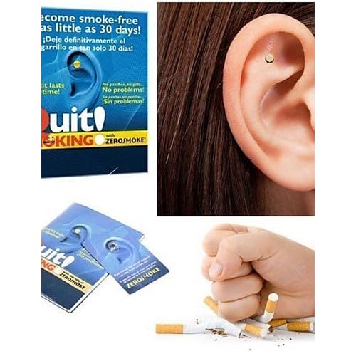 ZT alta calidad dejar de fumar ZEROSMOKE saludable Cuidado auricular ZEROSMOKE imanes Zero fumar auricular Terapia imanes