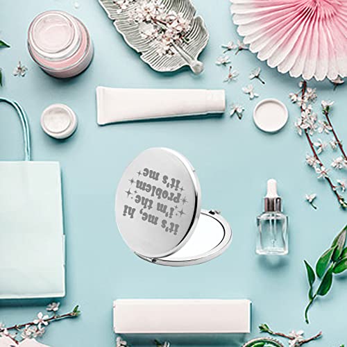 Jniap Singer Inspired Gifts Pocket Mirror Rep Album Compact Mirror For Singer Fans Portable Travel Makeup Mirror Music Lover Gifts (Getaway Car M) #TOP5