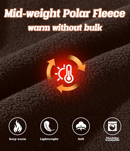 Image of Spring&Gege Youth Solid Full-Zip Polar Fleece Jacket for Children