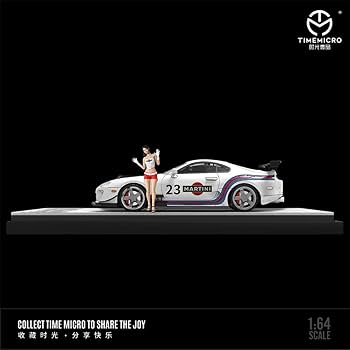 Amazon | 1/64 TimeMicro SUPRA トヨタ スープラ A80Z martini