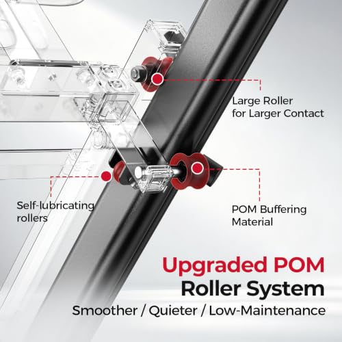 Image of FEIERDUN 2-in-1 Leg Press Hack Squat Machine Combo, Home Gym Leg Equipment | Zero-Maintenance Roller System, 5+6 Adjustable Angles, 45-Degree, with Weight Storage, Full ROM for Quads, Hamstrings, Glutes