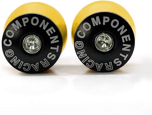 Miniatura 6 de COPART Extremos de barra universales para todos los agarres de manillar de 78 pulgadas, tapas de tapones de extremo de manillar para Yamaha YZF R6