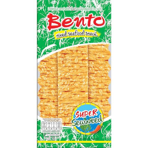 BENTO - Snack de Calamar Super Alga - 1 X 20 GR