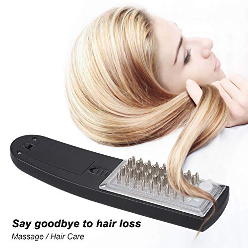 KKmoon Pente de massageador de couro cabeludo Pente de regeneração de cabelo Anti queda de cabelo Es