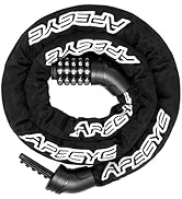 APECYC Bike Lock Heavy Duty Anti-Theft, 5 Digit Combination Bicycle Chain Lock, 5FT Hardened Stee...