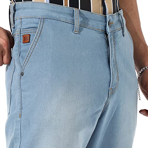 Image of Campus Sutra Men's Regular Fit Mid Rise Jeans