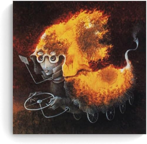Affiche Remedios Varo surréalisme As The Volante toile abstraite 55x55