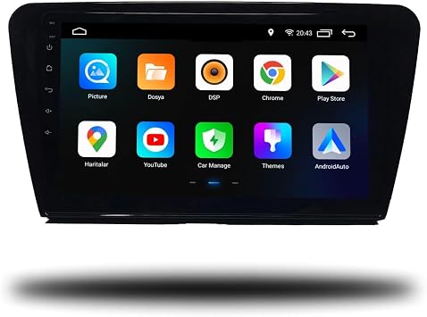MarTechno Android Multimedya 4GB RAM 32GB Hafıza Skoda Octavia 2013-2020 ile uyumlu