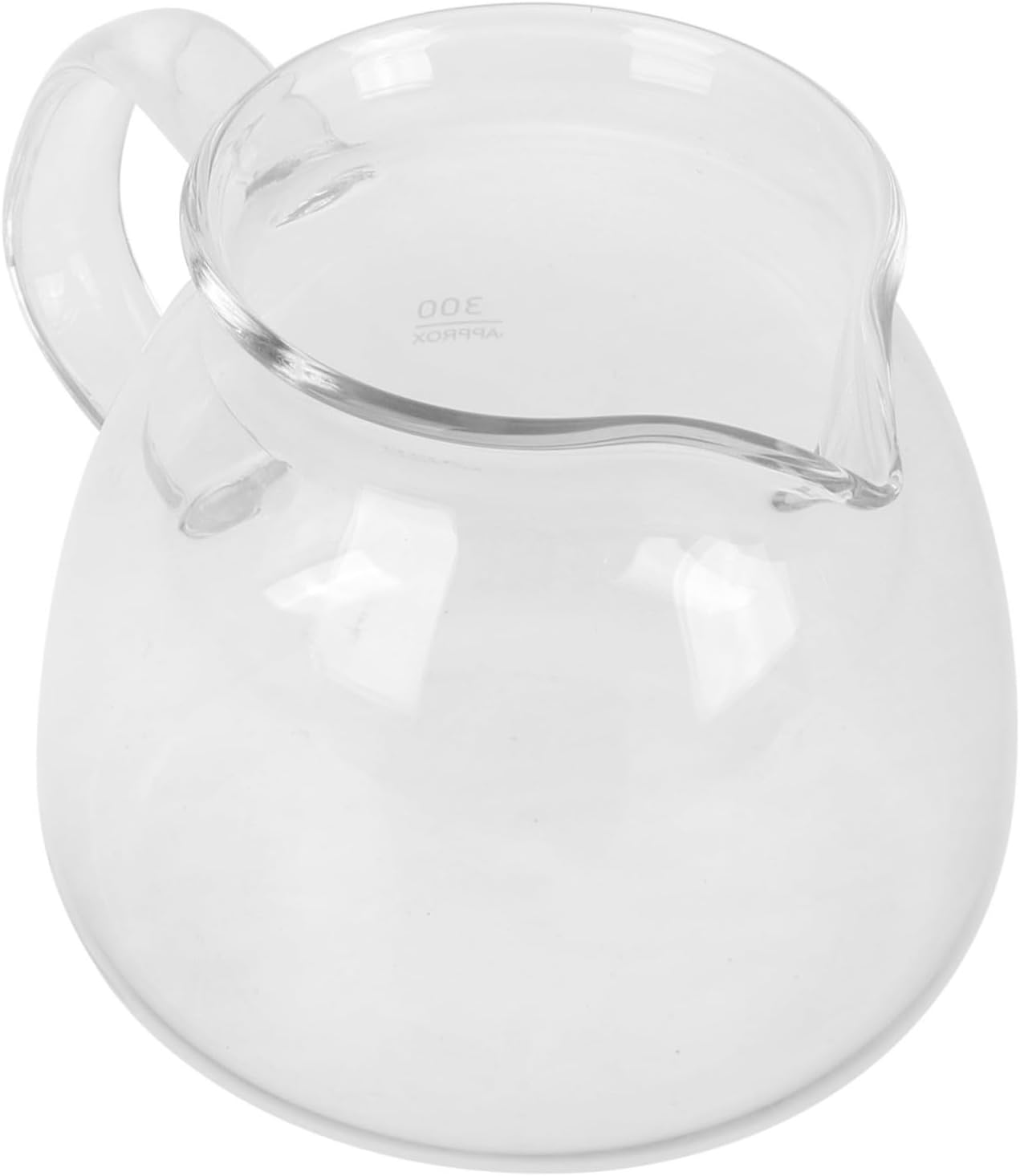 Clear Glass Coffee Pot Server Small Jug for Coffee Tea and Cold Brew for Home Brewing and Sharing with Friends and Family