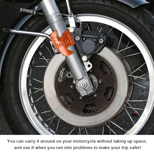 Image of 2 PCS Motorcycle Fork Seal Cleaner Tool, Front Fork Seal Cleaner Removal Tools Fits 45-55mm Seal Mate Oil Level, Motorcycle Dirt Bike Cleaning Shock Repairing Absorber Tool (Orange)