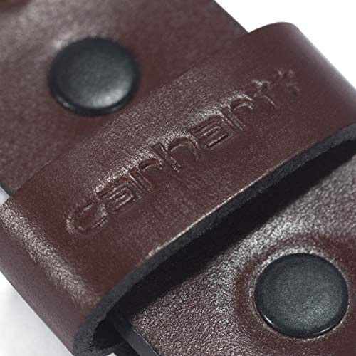Carhartt Boys Casual Rugged For Youth, Available In Multiple Styles, Colors & Sizes Belt, Bridle Leather Classic Buckle (Brown), 22 24 Us #TOP4