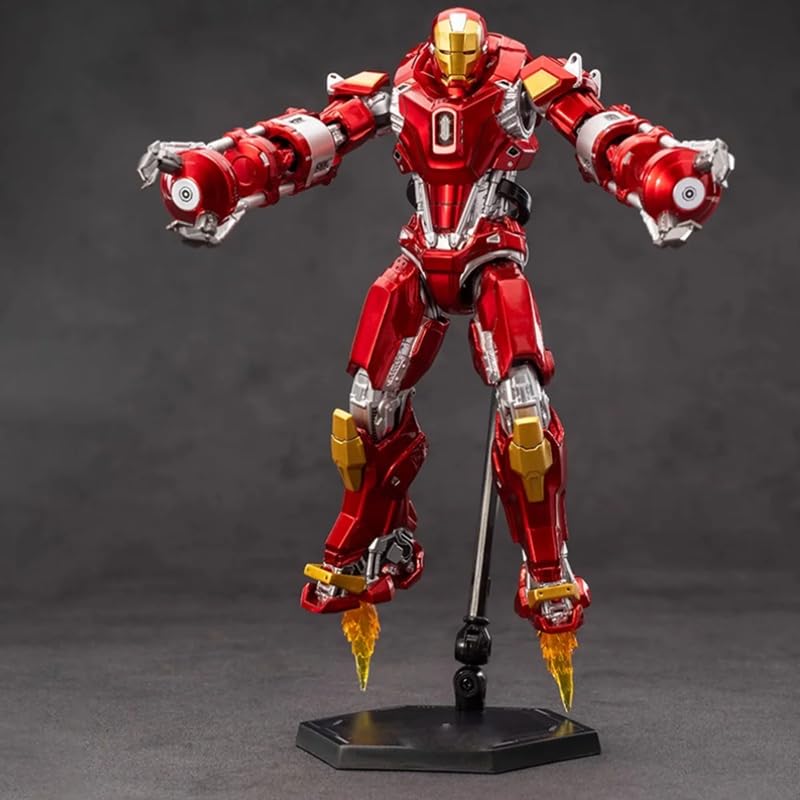Image of ZD Box Toys Collectible Action Figure Full Box Set: Anniversary Series Non-Luminous Version 1:10 Scale 17cm Super Hero (MK - Iron Mark 35)