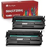 Toner Kingdom Compatible Toner-Cartridge Replacement for HP 58A CF258A 58X CF258X for HP Laserjet Pro M404n M404dn M404dw M404 MFP M428fdw M428fdn M428dw M428 M304 Toner Printer (Black, 2 Pack)
