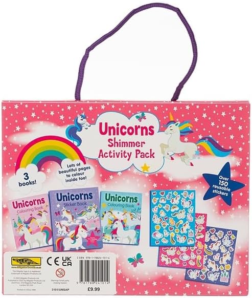 ALLIGATOR Unicorns Shimmer Activity Pack