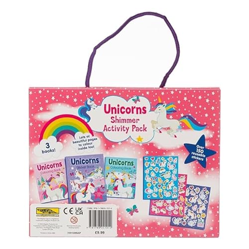 ALLIGATOR Unicorns Shimmer Activity Pack
