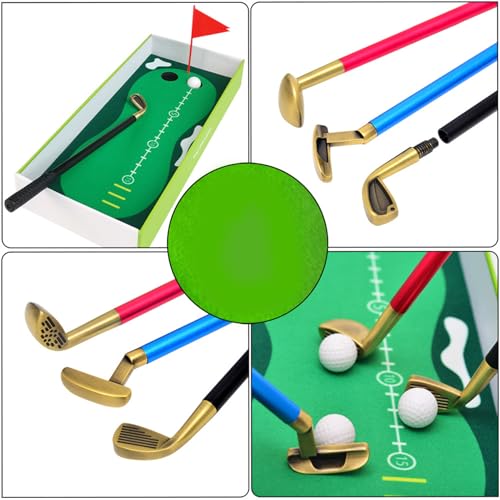 Ensemble de stylos batte de golf originaux pour bureau à domicile et école - 7