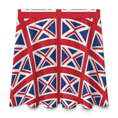 TAIZIYEAH Canada Flag 2025 Spring Summer High Waist Mini Skirts Flowy Skirt for Women Casual Boho Skorts3